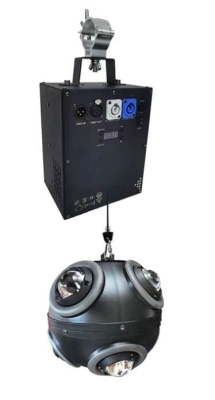 8x10w RGBW LED Lifting-Ball
