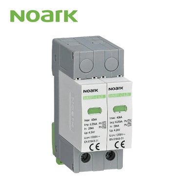 DC катоден отводител Ex9UEP, Клас 1+2, In=6,25kA, 1000V DC, 2 модула ширина