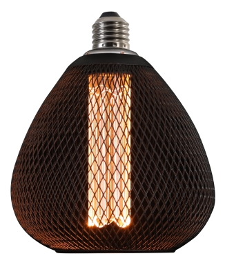 LED Крушка E27 2.5W ЧЕРНА - ЗЛАТИСТ ЕФЕКТ