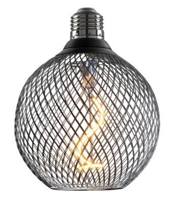 LED Крушка E27 2.5W ЧЕРНА - ЗЛАТИСТ ЕФЕКТ