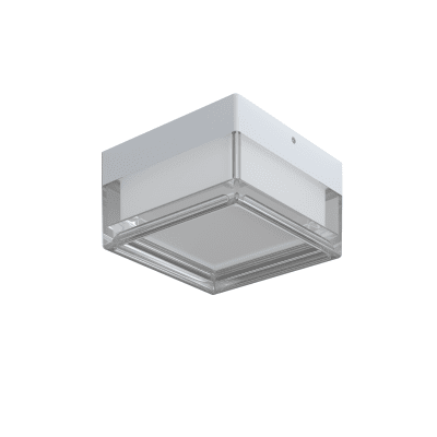 LED Външно Осветително Тяло Квадратно Бяло 9W 3CCT IP66