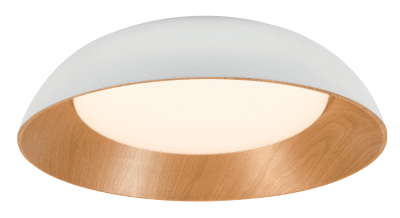 LED Осветително тяло 24W Бяло/Дървено CCT