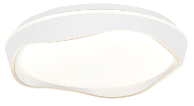 LED Осветително Тяло Бяло 20W 3CCT-Памет + Дистанционно Управление
