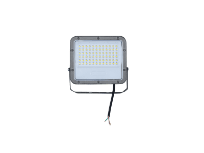 LED SMD Прожектор 50W Сиво Тяло IP65 с 100cm кабел