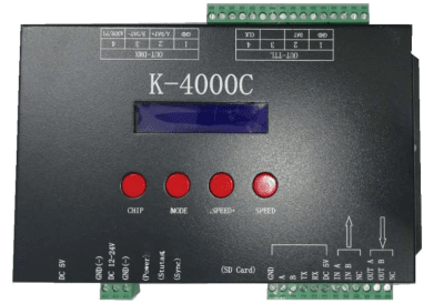 DC5V DMX/SPI Контролер - 4 изходни порта