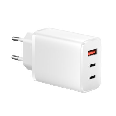 65W GaN Адаптер БЯЛ Type-C / Type-A