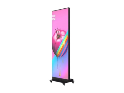 LED screen poster foldable P2.5 GOB