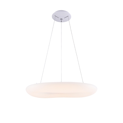 LED Осветително Тяло Висящо 50W EPISTAR5630 3000K Пясъчно Черно