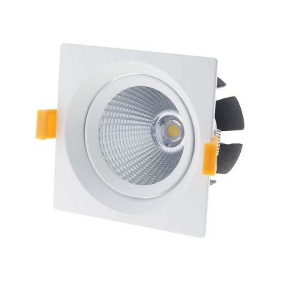 LED Луна COB Квадратна, Насочваща Се 15W