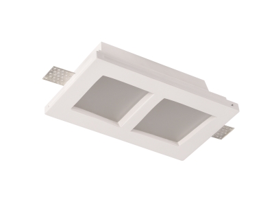 Квадратно Тяло За Вграждане Матирано Стъкло