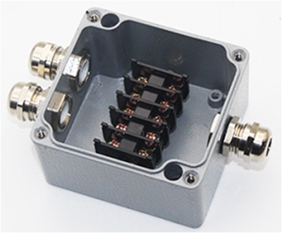 Водоустойчив Aлуминиев Клемен Блок IP68 - 3 Клеми