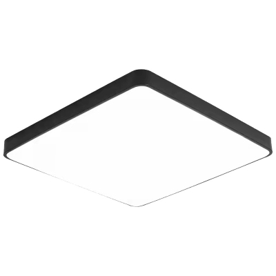 LED Осветително Тяло Черно - Квадратно