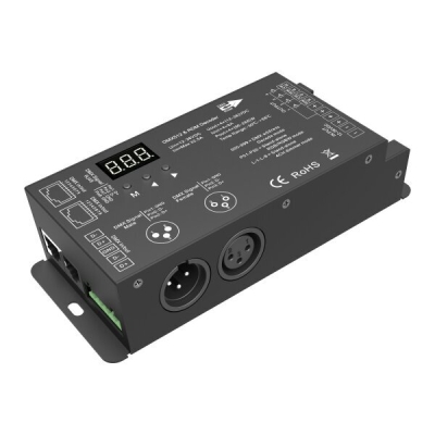 4-Канален Декодер С Постоянно Напрежение DMX512