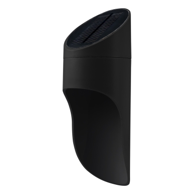 LED Соларна Лампа - Черна