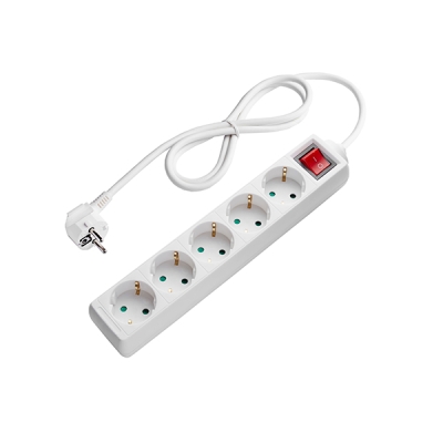 Разклонител 5 Гнезда + ON/OFF бутон