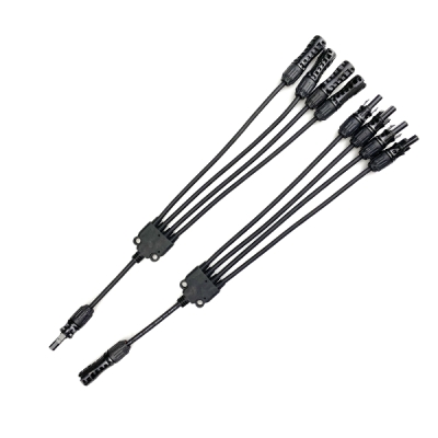 Соларен Фотоволтаичен конектор Y разклонение - 4 пина