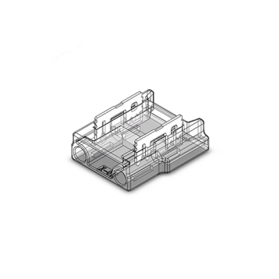 2пина Закрепващ Конектор лента към кабел за 10мм COB/SMD
