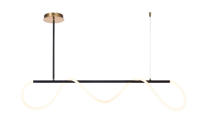LED Осветително Тяло 36W Черна