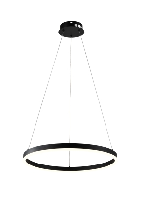 LED Пендел 22W Черна