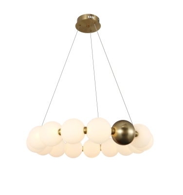 LED Пендел 27W Мед+Бяло