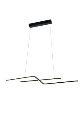 LED Пендел 13W Пясъчно Черно