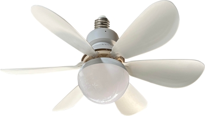 LED Осветително тяло Вентилатор 12W/3CCT Бял + Дистанционно управление