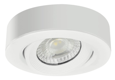 LED Луна Стенен/Вграден Монтаж 5W CCT-ПРЕВКЛЮЧВАЕМА Бяла