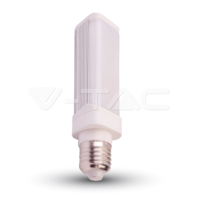 LED Крушка 6W E27 PL Бяла Светлина