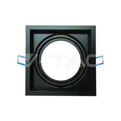 1xAR111 Тяло за Вграждане черно Тяло