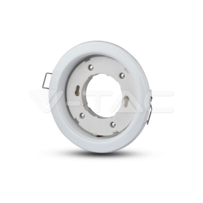 GX53 Корпус Кръг Бял