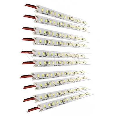 LED Твърда Лента 18W 12V SMD4014 Бяла Светлина 10Бр/Опаковка