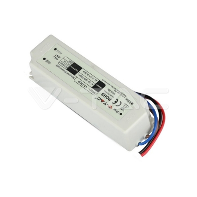 LED Захранване Slim Plastic 30W 12V IP67