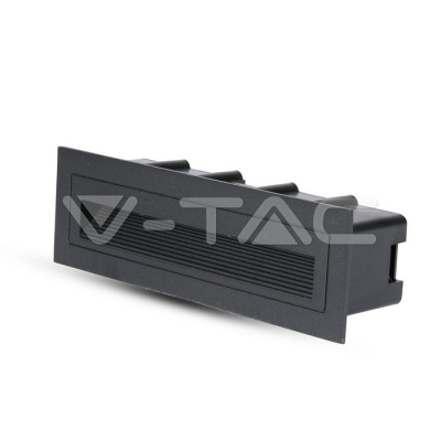 6W LED Осветител за Стъпала Черно Тяло 3000K