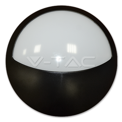 12W LED Полукръгло Тяло Външен Монтаж черно Тяло IP66 Неутрално Бяла Светлина