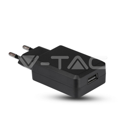 USB QC3.0 Адаптер Блистер Черен