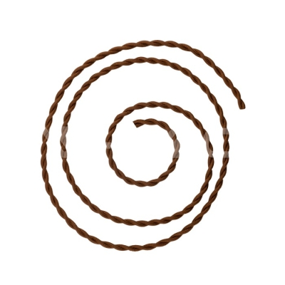 Осветително Тяло Въже 2 x 0.75мм Кафяво