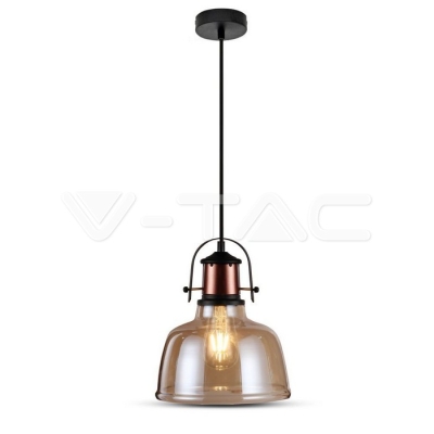 Стъклен Пендел Кафяво Прозрачно Стъкло