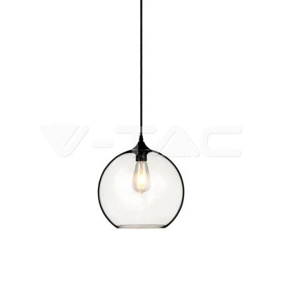 Пендел Стъклен Сфера Прозрачен ф300