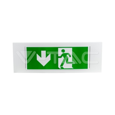 3.8W LED Евакуационно Тяло 6000K IP20