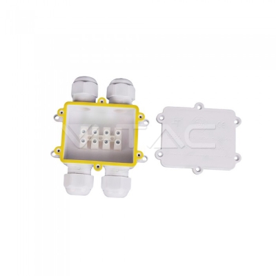 Влагозащитена Кутия Бяла 4х8-12мм IP68