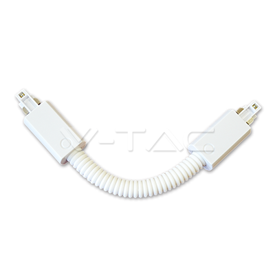 Гъвкава Връзка за Релса 4 Линии Бяло