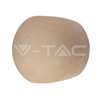 Стенна Лампа G9 Бетон Кръг Светло Сив