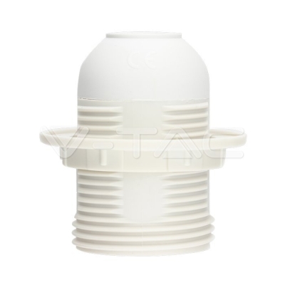 E27 Фасунга Бяла