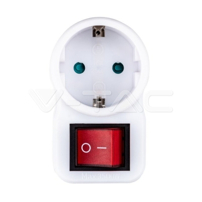 Адаптер 2Р Ключ 16A 250V