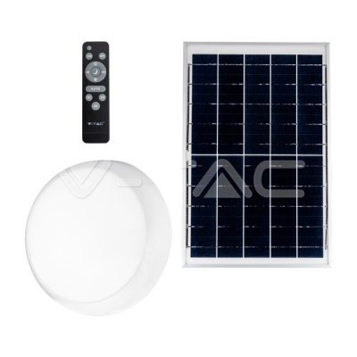 15W LED Соларен Плафон IP65 Дистанционно 3 в 1