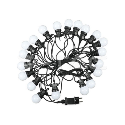 Градински Гирлянд с 20бр. 0.5W Крушки 3000K 10м.