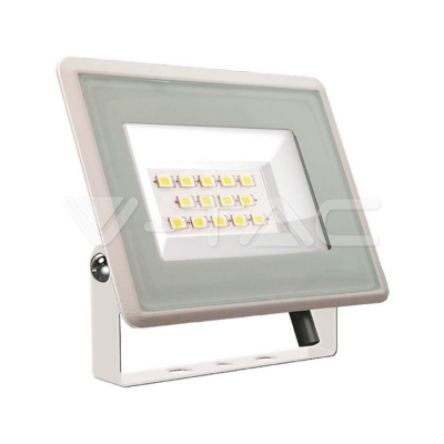 10W LED Прожектор SMD F-Series Бяло Тяло 4000K