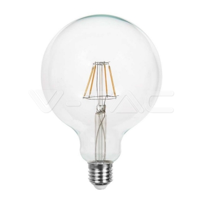 LED Крушка 10W Filament E27 G125 6500K