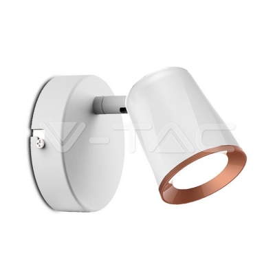 6W LED Единична Спот Лампа 3000К Бяла