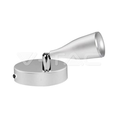 4.5W LED Единична Спот Лампа 3000К Бяла